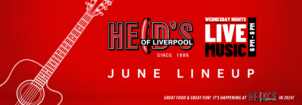 Heid's Live Music - June Line Up