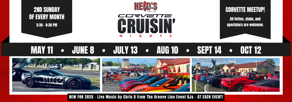 Corvette Cruisin' Nights at Heid's & Sweet Treats