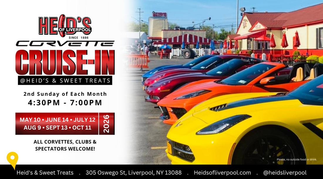 Corvette Cruise-In at Heid's & Sweet Treats