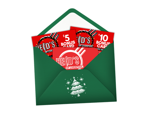 Heid's Gift Card with Bonus Cards! Available for a limited time.